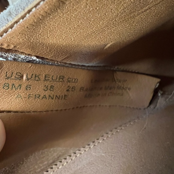 Sarto Franco Sarto Frannie Tan Suede Boots Size 8 - Picture 12 of 12